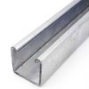 P1000 CHANNEL FRAMING 1-5/8 IN X 1-5/8 IN X 10 FT