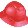 H-805V-UV Full Brim Hard Hat w/4-Point Suspension