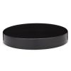 125621 Round Black Phenol Lid
