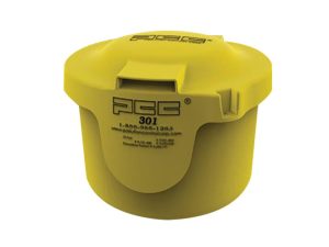 CNTR LOAD LINE 6 GAL YEL POLY W/