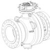 2 In Trunnion Ball Valve Class 600 FP RTJ CS