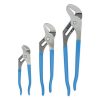 PLIER SET TNG & GRV 3 PC 6-1/2 IN / 9-1/