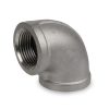 1-1/4 In 90 Degree Elbow Class 3000 THD A105 Zinc FCS