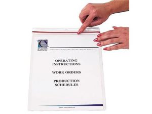 CLI82912 9 x 12 In Clear Shop Ticket Holders - 15/Box