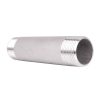 1/4 In x 6 In Nipple THD Stainless Steel A733 Seamless