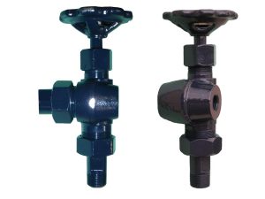 3/4 In x 1/2 In Offset Gauge Valve 4000 PSI 3x THD CS