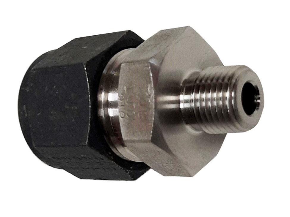 CONN M 1/2 IN TB X 1/8 IN M NPT 316 SS T 1 CONN M 1/2 IN TB X 1/8 IN M NPT 316 SS T