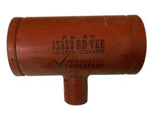 FB73029P00 Style 29 2 In x 1 In Reducing Tee GRV x MNPT