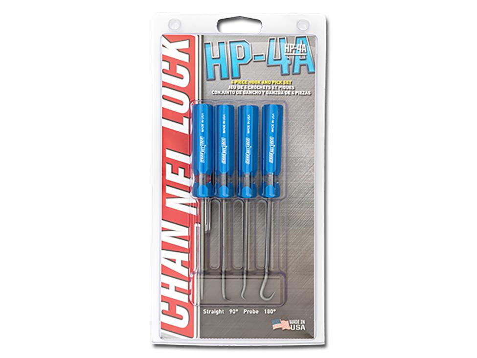 HP-4A Hook and Pick Set 4PC 1 HP-4A Hook and Pick Set 4PC