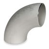6 In 90 Degree Buttweld Elbow LR S40S A/SA403 Welded SS