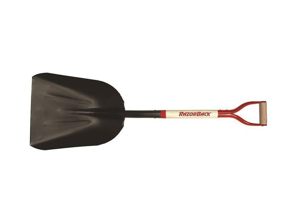 53117 #8 Western Pattern Steel Scoop w/ D-Grip Handle 1 53117 #8 Western Pattern Steel Scoop w/ D-Grip Handle