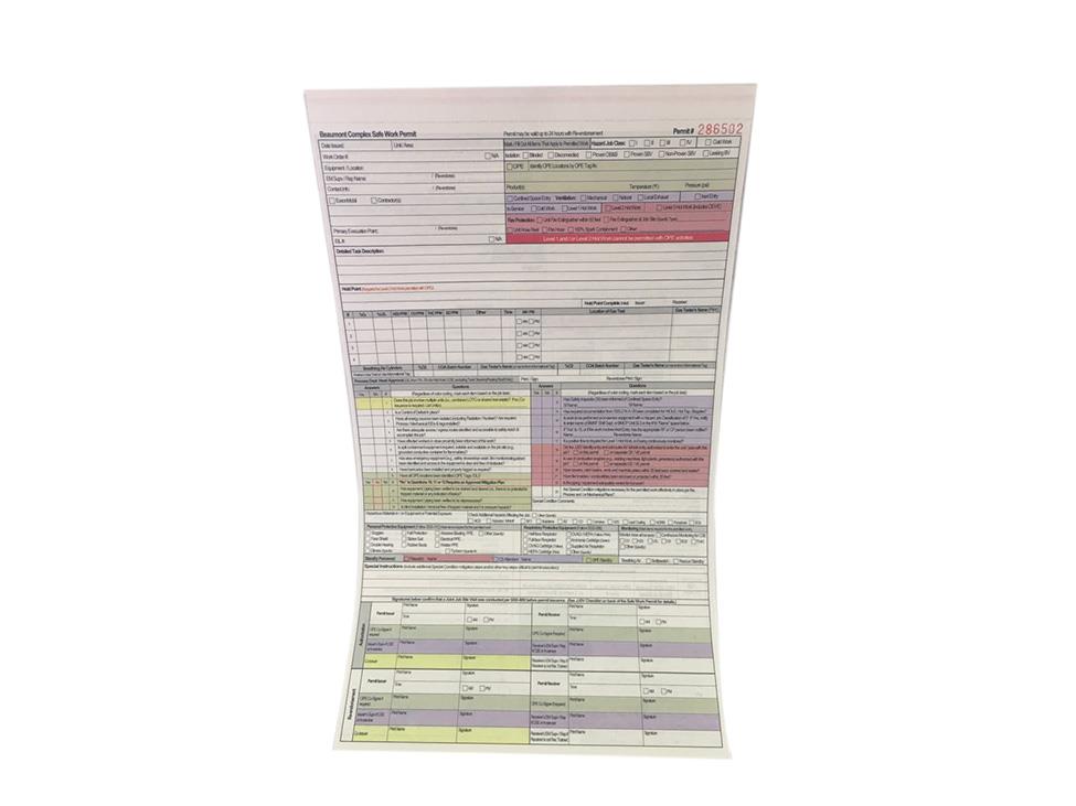 PERMIT SAFE WORK MULTI COLORED SGL SET R 1 PERMIT SAFE WORK MULTI COLORED SGL SET R
