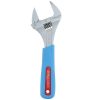 6WCB 6 In Adjustable Wrench with Blue Grip