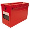S602 Portable Group Lock Box W/ Key Window Large