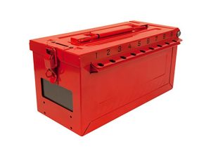 S600 Portable Group Lock Box W/ Key Window