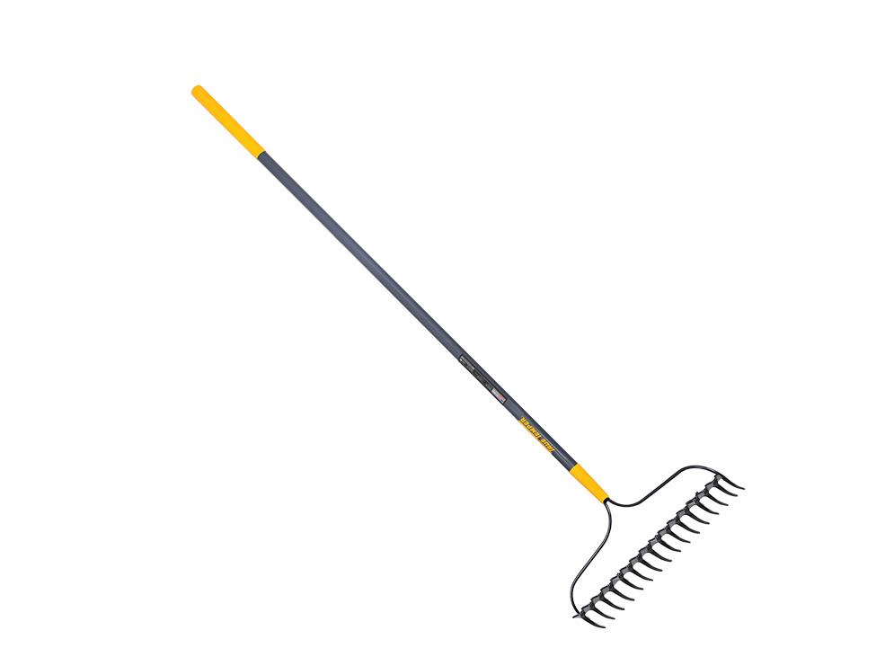 28253100 Double Play Bow Rake w/Fiberglass Handle 1 28253100 Double Play Bow Rake w/Fiberglass Handle