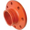No. 46R 4 In x 6 In Raised Face Flange Adapter 300 Corvel Ductile Iron