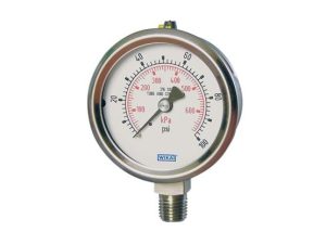 GGE PRSR 4 IN 0-600 1/2 IN NPT LM 316L S