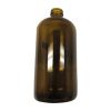 GBR032144W04 32 Oz Glass Boston Round Bottles, Amber, 20 Per Case