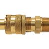 N4M6-B Dix-Lock 1/2 In Brass Male Nipple