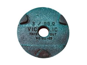 No. 60-ES 3 In x 1 In Tapped Cap XS Corvel Ductile Iron