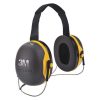 X2B Black/Yellow Behind-the-Head Earmuffs - 25 dB NRR