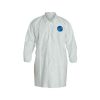 TY211SWHLG003000 Tyvek Disposable Lab Coat w/Snap Front & Elastic Wrists - LG