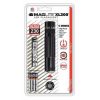 XL200-S3016 LED Flashlight Blister Pack, 3 AAA, Black, 172 lumens