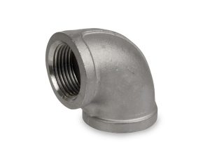 1/2 In 90 Deg Elbow Class 3000 THD A/SA105 ZP FCS