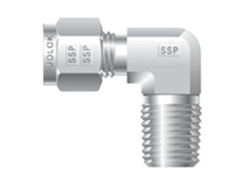 ISSD16ME16 1 In x 1 In Elbow Tube x MNPT 316 SS 1 ISSD16ME16 1 In x 1 In Elbow Tube x MNPT 316 SS