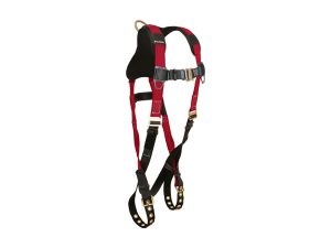 7008 Black and Red Polyester Safety Harness