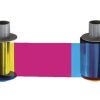45200 500 Print YMCKO Full Color Resin Ribbon for DTC4500