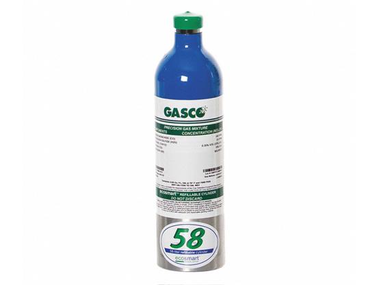 X05NI83CA580007 Calibration Gas - 58L 1 X05NI83CA580007 Calibration Gas - 58L