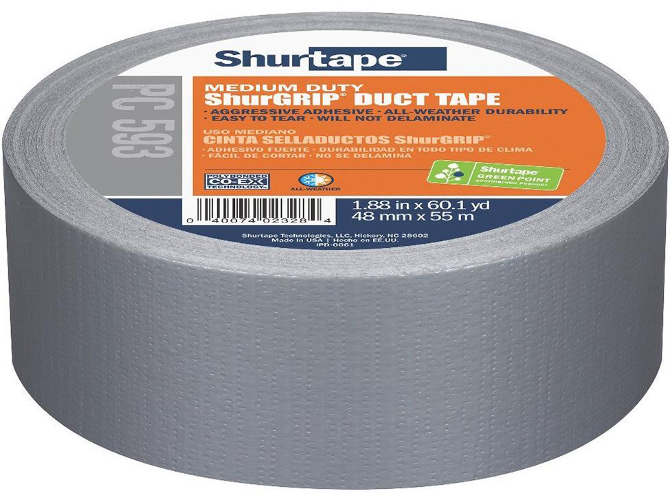 152303 1 152303 1.88 In x 60 Yard Silver Utility Duct Tape