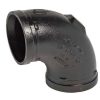 F020063P0E 2 In No. 63-ES 45 Deg Elbow XS Black A536 DI