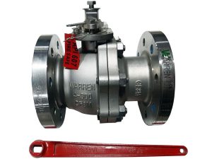 4 In Ball Valve Class 300 FP RF CF8M SS